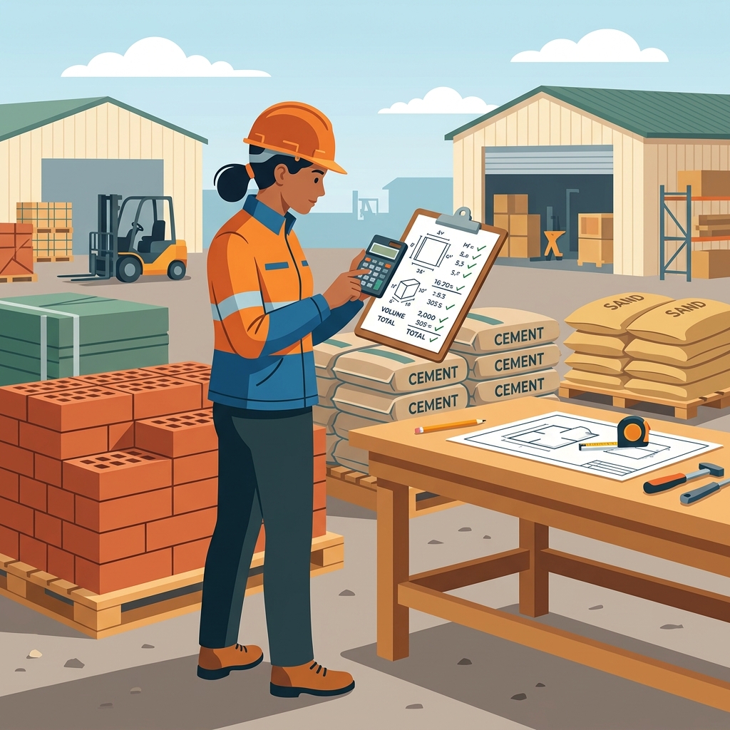 Calculadora de materiales de construcción